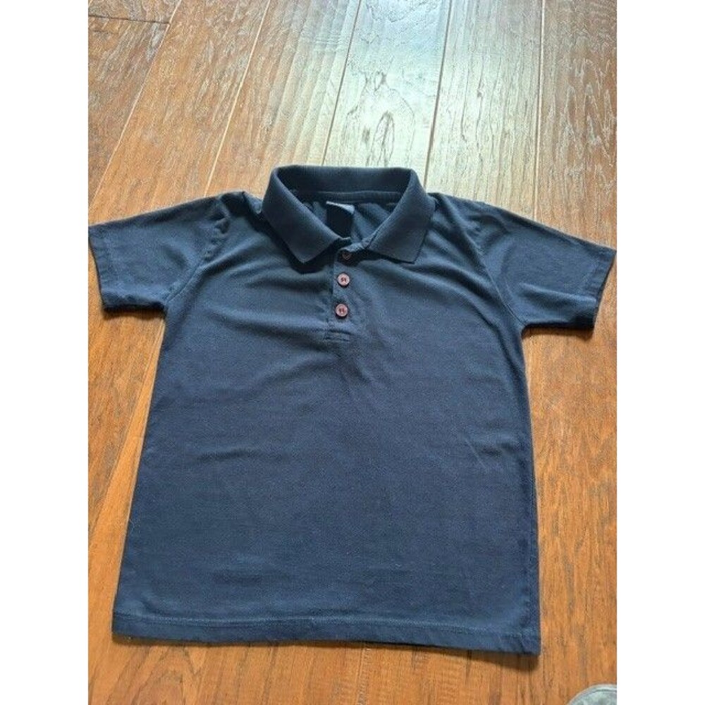 Cambridge Classic  Kids Navy Polo Shirt – Size 6/7 – Made in India